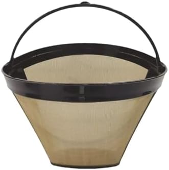 Genérico 1/3/5pcs Cone Shape Coffee Filter Mesh Basket Stainless Steel Refillable Tea Water Separator Reusable Filters(3pcs) by Unknown