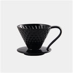 Ceramic V-Shaped Conical Coffee Filter Cup For Pour Over Smooth And Easy To Clean Drip(Red,Serves 1-2) - Image 7
