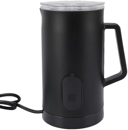YUYTE 4-in-1 Automatic Milk Frother and Steamer, Hot & Cold, for Coffee, Latte, Cappuccino, Hot Chocolate (US Plug 110V) by YUYTE