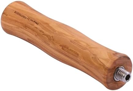 Normcore Portafilter Handle, Olive Wood M10 Thread Replacement Compatible with Espresso Bottomless or Naked Portafilters - Image 2