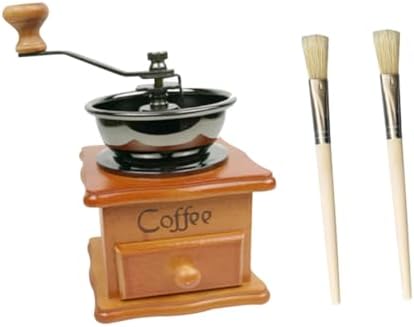 Alipis Fellow Coffee Grinder Manual Hand Crank Burr Mill Bean Grinder for Home Use by Alipis