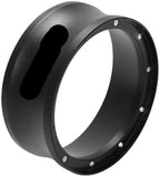Espresso Dosing Funnel Coffee Magnetic Accessories Ring For Portafilter Barista Tools(53-54mm Black) - Image 2