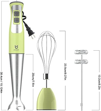 UTALENT 3-in-1 Immersion Hand Blender - Puree Food, Smoothies and Soups - Image 6