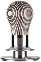 51.6mm Elasticity Adjustable With Scale Lines Stainless Steel Coffee Tamper，Compatible For La Pavoni，replacement Espresso Accessory(Zebra wood) by Unknown