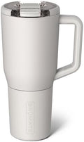 BrüMate Müv - 35oz 100% Leak Proof Insulated Coffee Mug with Handle & Lid - Stainless Steel Coffee Travel Mug - Double Walled Coffee Cup (Dune) by Br%C3%BCMate