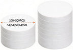Unbleached Coffee Filter Papers | 51/54/58/64mm Filters，Compatible For Espresso Machines & Barista Accessories ﻿(54MM,500PCS) - Image 2