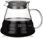 Coffee Press Coffee Pot 350ml 600ml 800ml Glass Coffee Dripper Insulated Handle Pots(550ml) (350ml) - Image 7