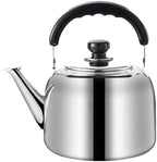 Stainless Steel Tea Pot Whistling Tea Kettles 316 Food Grade Teapot With Ergonomic Handle Suitable For Gas Induction Electric Stovetops by Unknown