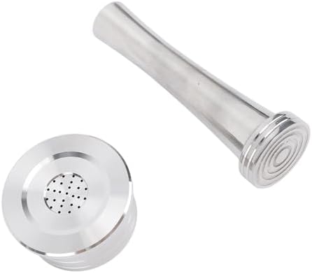 Stainless Steel Reusable Coffee Capsule, Coffee Pod Filter for Q Machine, with Easy Design for Ground (with Paper Filters Brush Spoon Press Hammer) - Image 7