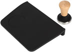 Yinhing Tamping Mat, Coffee Maker Mat with Flat Base 2pcs Silicone Coffee Tamper, Tamping Pad, Oil Proof Pad Tamper Kit for Home Shop (58mm / 2.28in Tamper) - Image 5