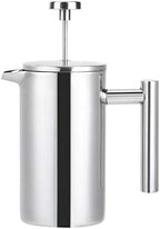 350ml Coffee Press Maker, Stainless Steel French Press Pot with Double Layer Insulation for Home Use - Image 4