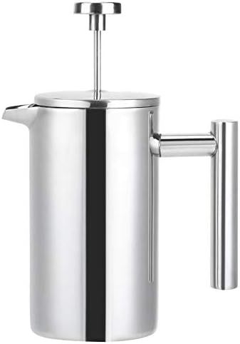350ml Coffee Press Maker, Stainless Steel French Press Pot with Double Layer Insulation for Home Use - Image 4