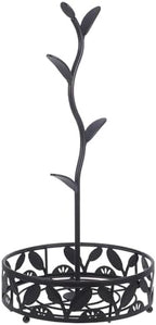 VALICLUD Xmas Coffee Mug Tree Holder Stand, Iron Rack with Tray by VALICLUD