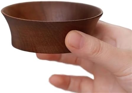 Compatible For De'Longhi E61 Portafilter 58mm Dosing Ring Funnel Walnut Espresso Accessory - Image 3