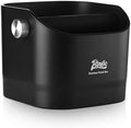 Bincoo Espresso Knock Box -1.2L(15 Cups) Knock Box, Barista Style Coffee Knock Box for Grounds with Removable Shock-Absorbent Knock Bar and Anti-Slip Base, Durable Espresso Accessories.Black by Bincoo