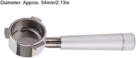 Coffee Portafilter 54mm Durable Stainless Steel (Silver) - Image 3