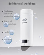 Portable Travel Small Mini Electric Kettle, Twist Lid, 450ml, 4 Temp Preset - Image 3