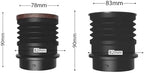 Coffee Beans Grinder Single Dose Hopper Bellows Bean Bin Blowing Tool,Compatible For Baratza, Series Machine Accessory，Sealed Prevent Spills(Metal cover) - Image 6
