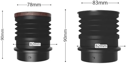 Coffee Beans Grinder Single Dose Hopper Bellows Bean Bin Blowing Tool,Compatible For Baratza, Series Machine Accessory，Sealed Prevent Spills(Metal cover) - Image 6
