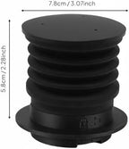 Yajuyi Coffee Grinder Cleaner Bean Container Single Dose Cup With Coffee Bellows And Zero Retention Control Silicone Body With Walnut Lid For Efficient - Image 3