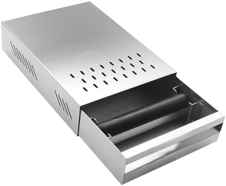DIBTSA Espresso Knock Box Drawer, 2.5L Capacity Stainless Steel Detachable Coffee Ground Knock Container,For Home,Office,Restaurant and Coffee Shop (Silver) by DIBTSA