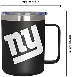 FOCO NFL unisex-adult NFL Team Color Insulated Stainless Steel 14oz Travel Mug w Lid - Image 4