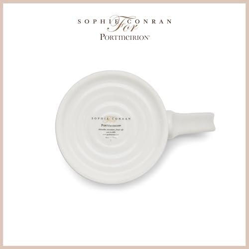Portmeirion Sophie Conran Tall Mugs, Set of 4 – 12 Oz Fine Porcelain Coffee & Tea Cups – Stylish Everyday Drinkware for Dining & Entertaining, Elegant White Kitchen Tableware - Image 5