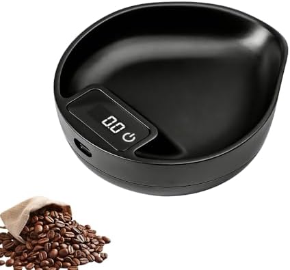Digital Coffee Scale, 0.1 High-Precision Smart Coffee Scale with LED Display, USB Non-Slip Tea Scales for Baking & Cooking by Unknown
