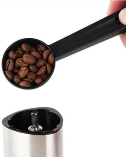 VICASKY Manual Coffee Grinder with Triangle Foldable Handle Stainless Steel - Image 6