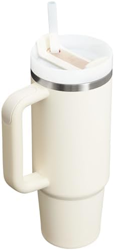 STANLEY Quencher H2.0 Flow State Tumbler, 30 oz, Cream 2.0 - Image 2