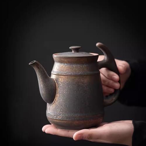 Tea Pots For Loose Tea Retro Large Capacity Ceramic Teapot Household Single Pot Large Size Teapot Restaurant Teapot Tea Set Tea Infuser Pot - Image 6