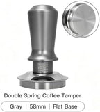 Coffee Dual Spring Tamper, 51mm 53.3mm 58.5mm - Image 2