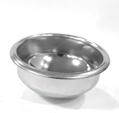 58mm Espresso Portafilter Basket 304 Stainless Steel Filter Basket Spherical Bottom Design Compatible with Even Espresso Extraction, Compati(1pcs 2cup) - Image 2