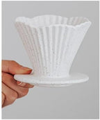 Ceramic Coffee Filter Cup Living Room Solid Color Creative Hand Brewed(COLOR 2) - Image 2