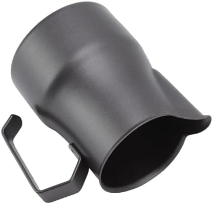 Modern 304 Stainless Steel Coffee Frothing Pitcher, 350ml Milk Steaming Jug Cup with Ergonomic Handle and Eagle Beak Spout - Image 4
