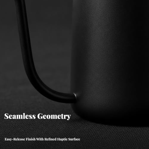 Matte Black Gooseneck Coffee Pot - Image 7