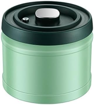 Stainless Steel Airtight Coffee Container Storage Canister Sealed Jar Food Organizer Kitchen Vacuum Box Bean Cans Decor Storage Canisters by Unknown