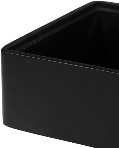 Normcore Compact Storage Box - Compatible Compact Tamping Station - Genuine American Black Oak Wooden Espresso Accessory Organizer - Built-In Knock Box - Patented Modular Design - Image 3