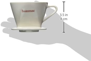 bonmac dripper white [2-4 cups] CD-2W # 813005 (japan import) - Image 3