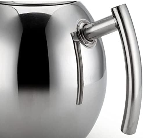 2L Stainless Steel Teapot with Tea Strainer Teapot with Tea Infuser Teaware Sets Tea Kettle Teapot - Image 6