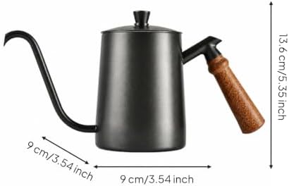 Pour-over Coffee Kettle Rust Resistant Stainless Steel Gooseneck Pour-over Coffee Kettle Anti for st Kitchens - Image 2