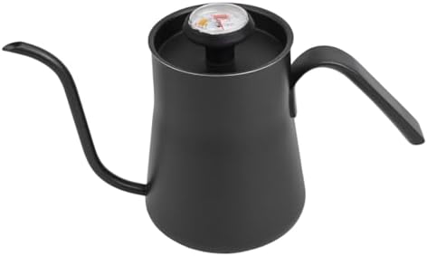 FABULETTA Stainless Steel For Pour Over for kettle with Gooseneck Spout and Built-in Thermometer for Coffee Drip Brewing, 550ml Capacity, Kitchen Tea for kettle - Image 2