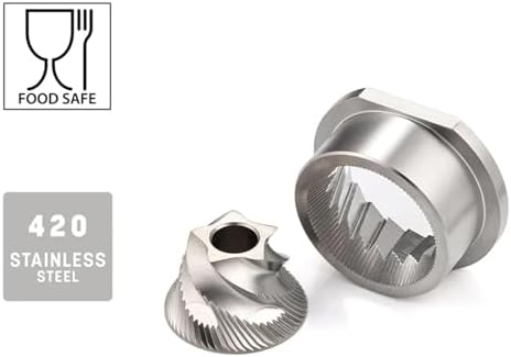 Conical Grinder Burr Set Replacement Replacement Stainless Steel Conical Grinder Burr Set, 48mm Accessories - Image 3