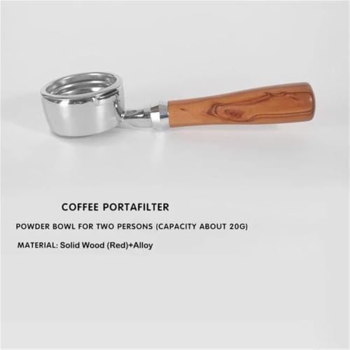 Coffee 58MM Bottomless Portafilter,Compatible With GAGGIA,Filter Basket Replacement Espresso Machine Barista Accessories Coffee Tools(Alloy-05) - Image 2