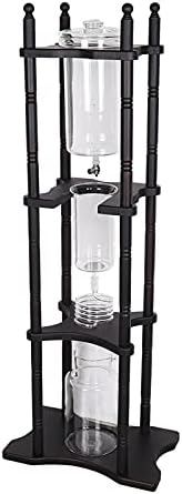 Ice Dripper Coffee Maker, 67.63 oz Cold Brew Coffee Tower with Built-In Glass Filter Core and V-Shaped Spout, Adjustable Speed & Extraction Time Manual Ice Drip Coffee Maker For Cafes Parties - Image 5