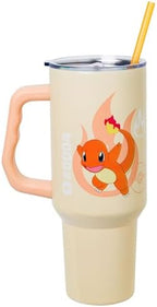 Silver Buffalo Pokémon Charmander, Stainless Steel Tumbler, 40oz - Image 3