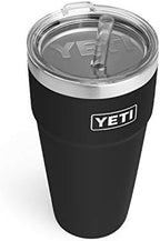 YETI Rambler 26 oz Straw Cup, Vacuum Insulated, Stainless Steel with Straw Lid by YETI