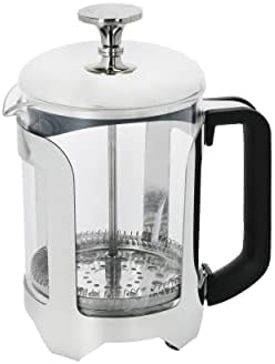 La Cafetière Roma Stainless Steel Cafetière, Four Cup, Silver, Gift Boxed by La+Cafeti%C3%A8re