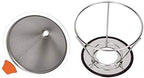 Reusable Stainless Steel Pour Over Coffee Dripper, Removable Cone Filter with Stand for Effortless Brewing - Image 5