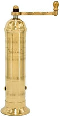 Alexander Home Original Greek Pepper Mill, 8-Inch Brass – European Manual Pepper Grinder Refillable by AlexanderHome